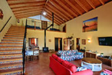 Living Area Casa Rural Montión